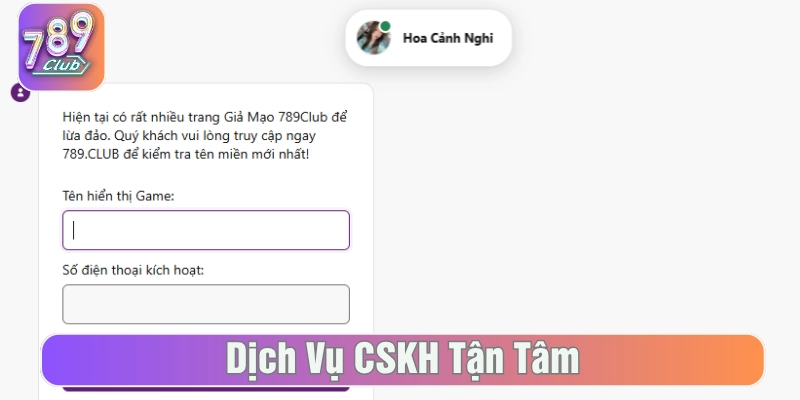 Thành viên được hỗ trợ tận tình và xử lý nhanh các vấn đề mọi lúc 
