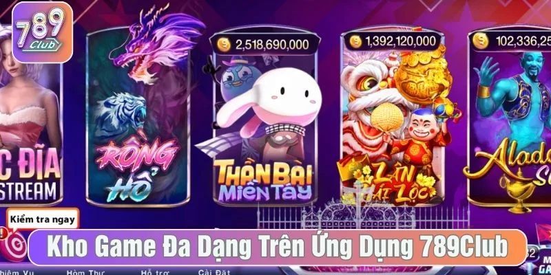 Khám phá kho trò chơi 789Club
